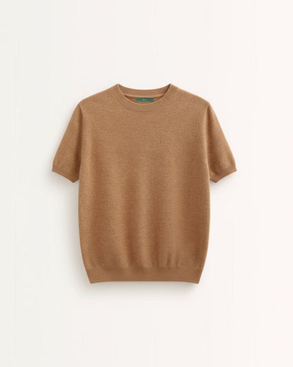 Wool T-Shirt Short Sleeve Cashmere Base Layer