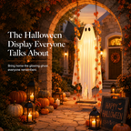 Swinging Ghost – Halloween Porch Decor 🎃✨